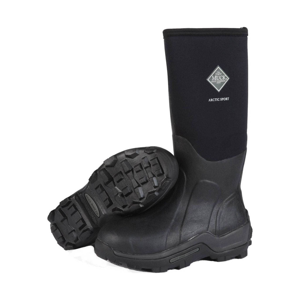 Muck Boot Arctic Men's Sport Hi High Performance Sport Boot - Black - Lenny's Shoe & Apparel