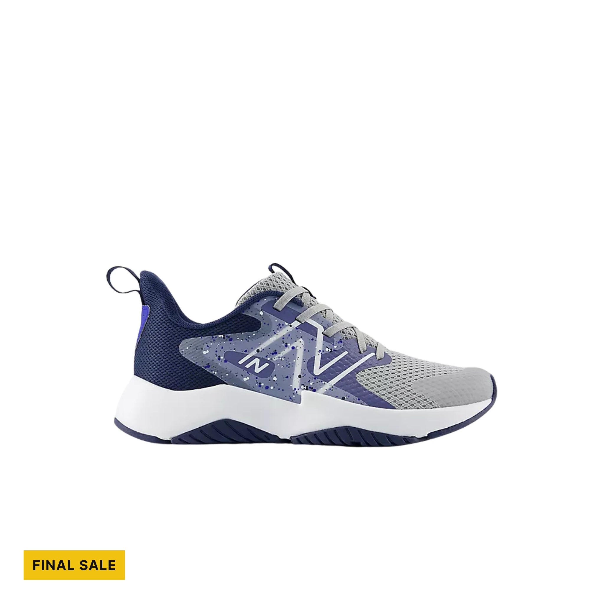 New Balance Big Kids' Rave Run v2 Lace Shoes - Raincloud with