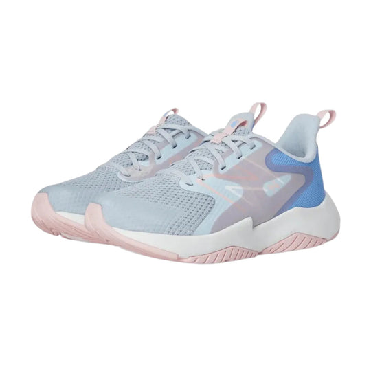 New Balance Big Kids' Rave Run v2 Running Shoes - Bright Sky/Granite/Rose Sugar - Lenny's Shoe & Apparel