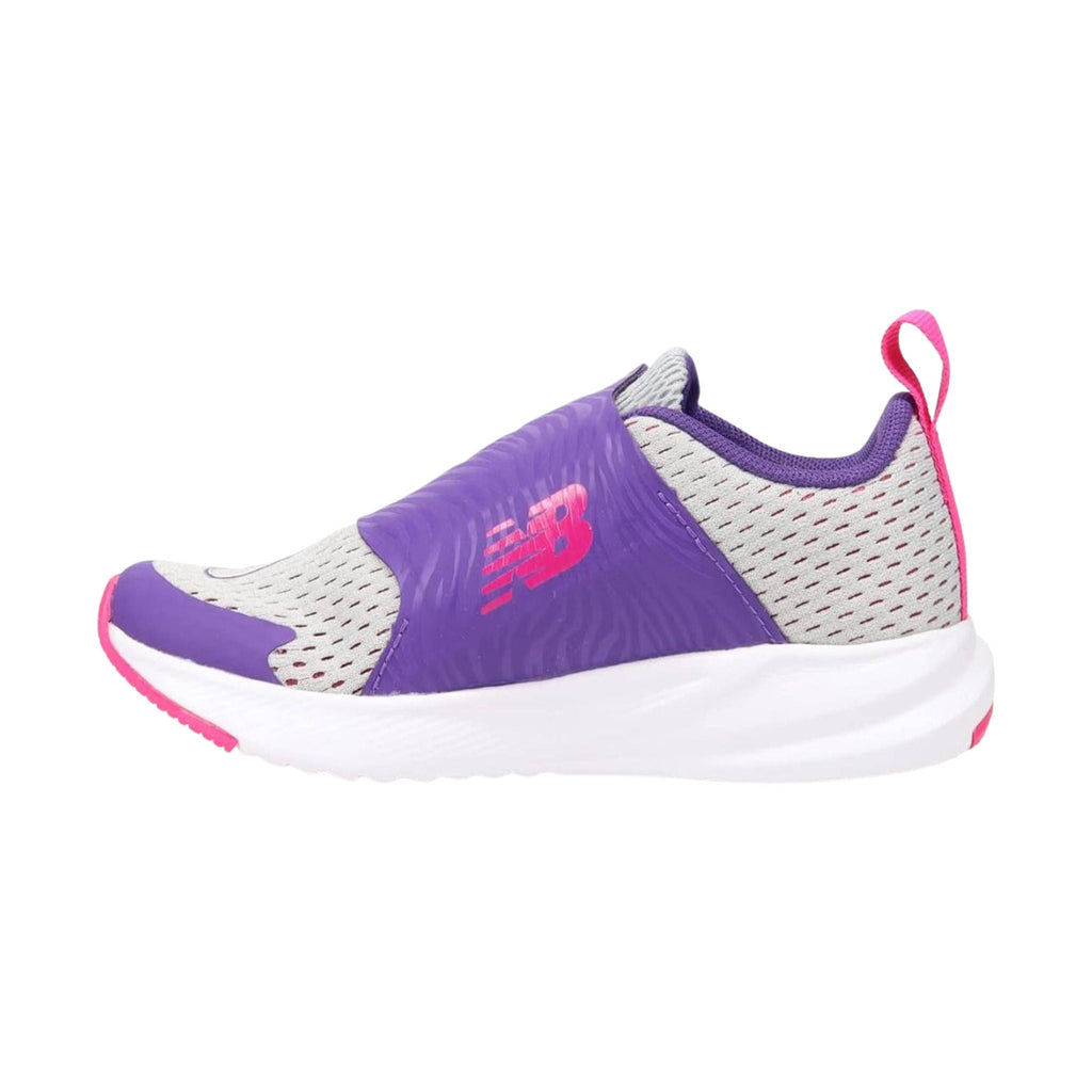 New Balance Kids' FuelCore Reveal V3 Boa Running Shoes - Rain Cloud/Pink Glo/Prism Purple - ONLINE STORE CREDIT/EXCHANGE ONLY - Lenny's Shoe & Apparel