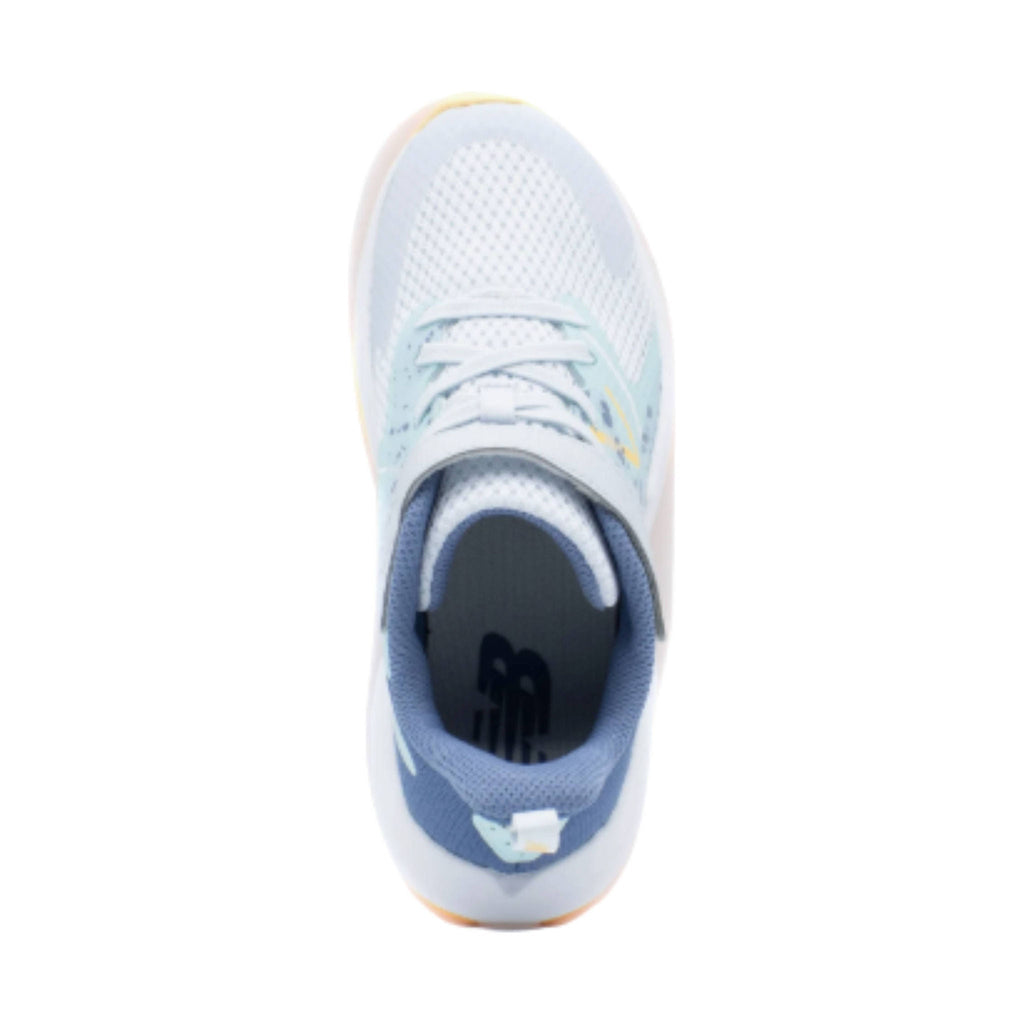 New Balance Kids' Rave Run v2 Bungee Lace with Top Strap Shoes - Ice Blue - ONLINE STORE CREDIT/EXCHANGE ONLY - Lenny's Shoe & Apparel
