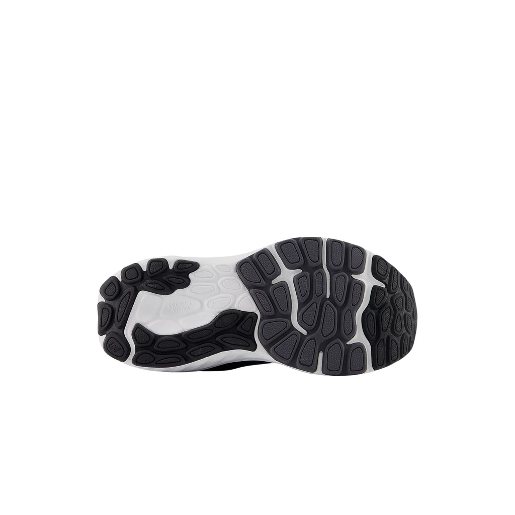 New Balance Little Kids' Fresh Foam X 860v13 Lace Shoes - Black with NB 103 White and Magnet - Lenny's Shoe & Apparel