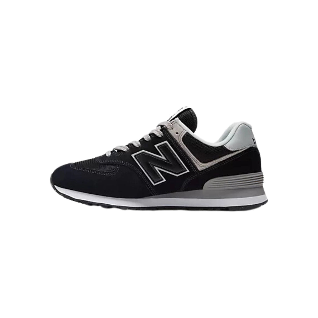 New Balance Men's 574 Core Shoes - Black/White - Lenny's Shoe & Apparel