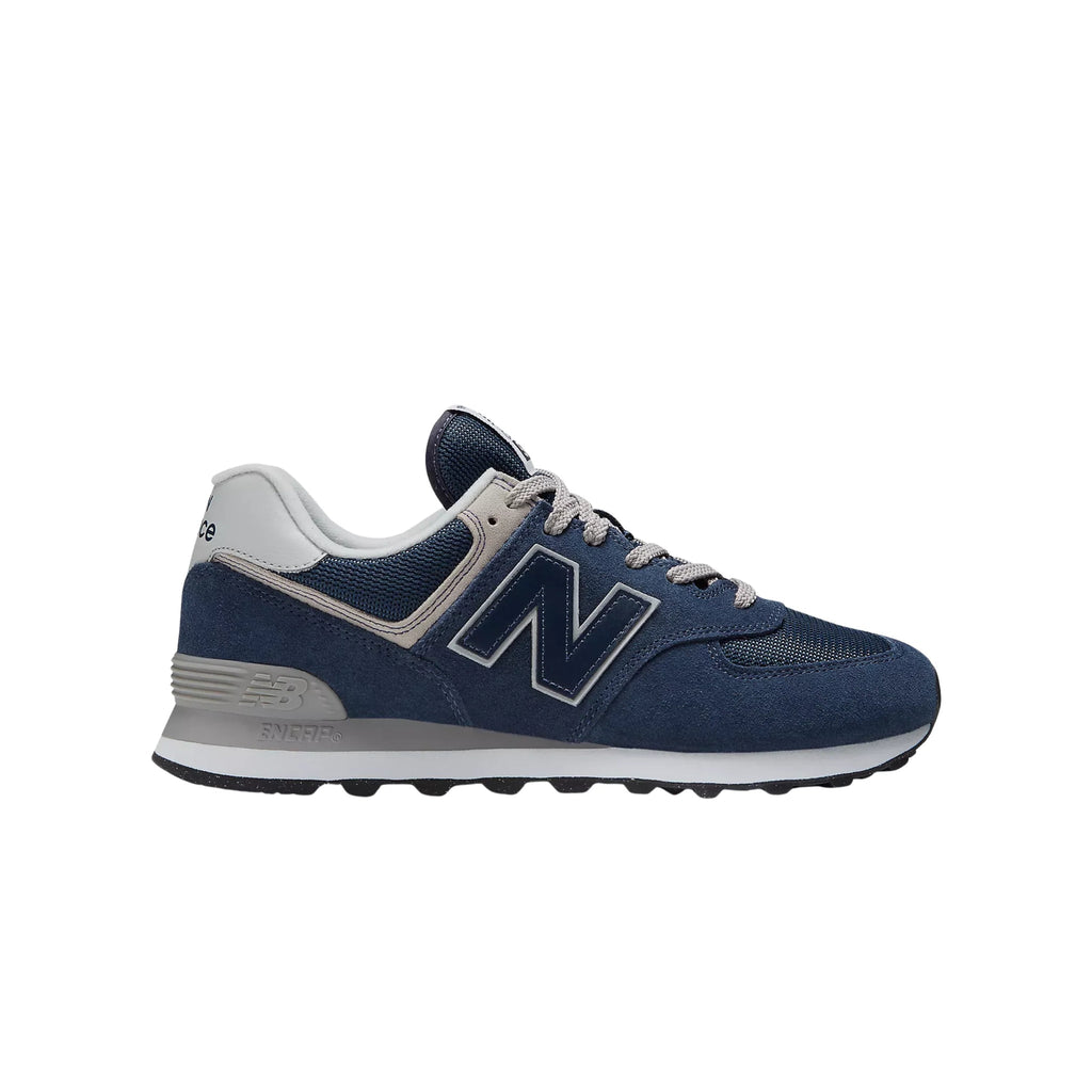 New Balance Men's 574 Core Shoes - NB Navy with NB 103 White - Lenny's Shoe & Apparel