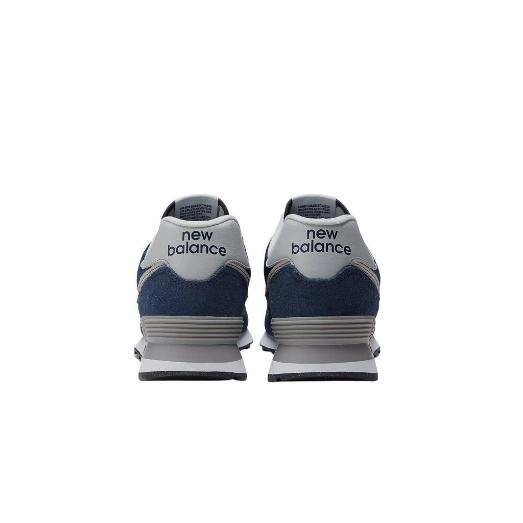 New Balance Men's 574 Core Shoes - NB Navy with NB 103 White - Lenny's Shoe & Apparel