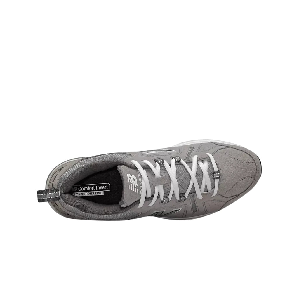 New Balance Men's 608V5 Training Shoes - Team Away Grey with Castlerock - Lenny's Shoe & Apparel
