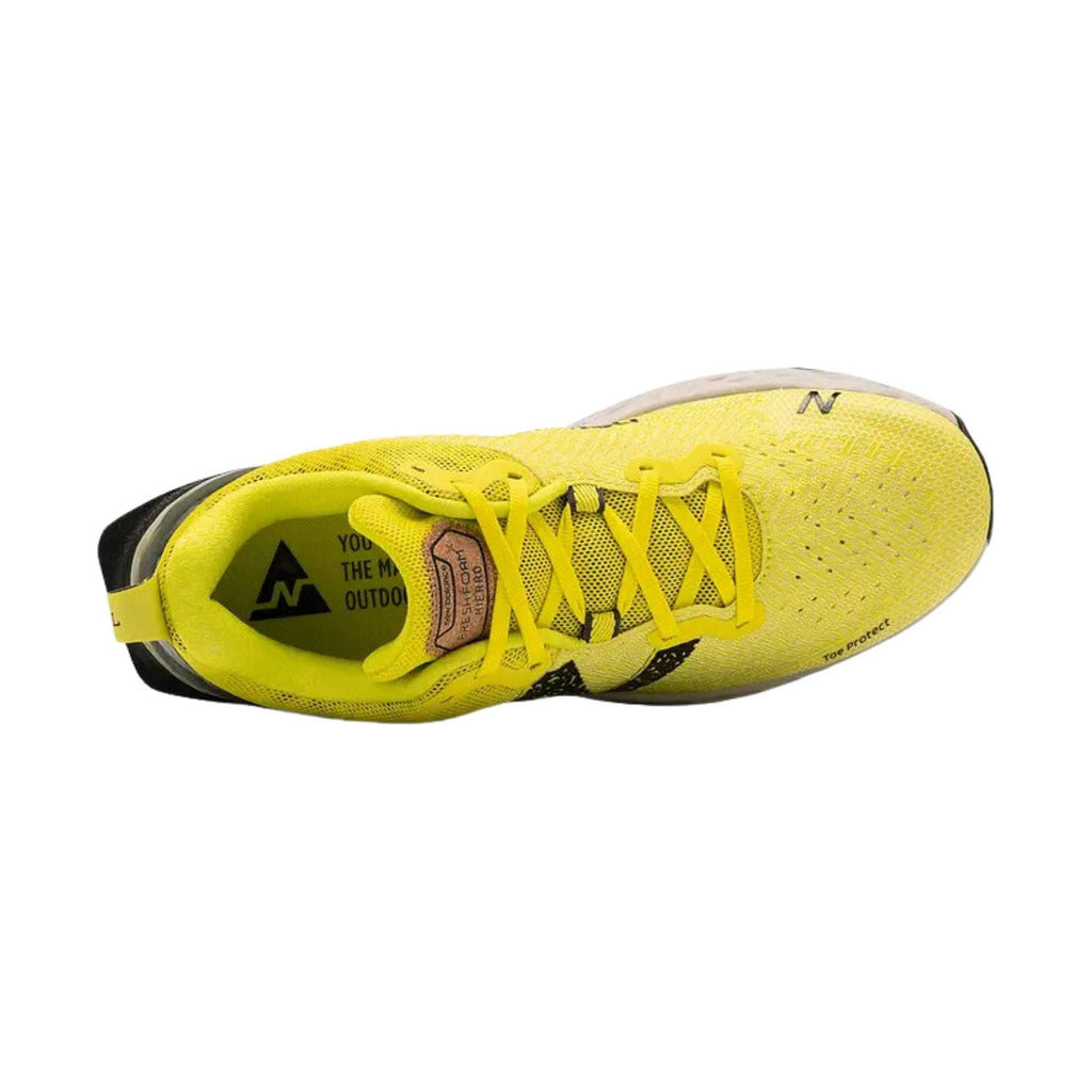 New Balance Men's Fresh Foam Hierro v6 Trail Running Shoes - Sulphur Yellow - Lenny's Shoe & Apparel