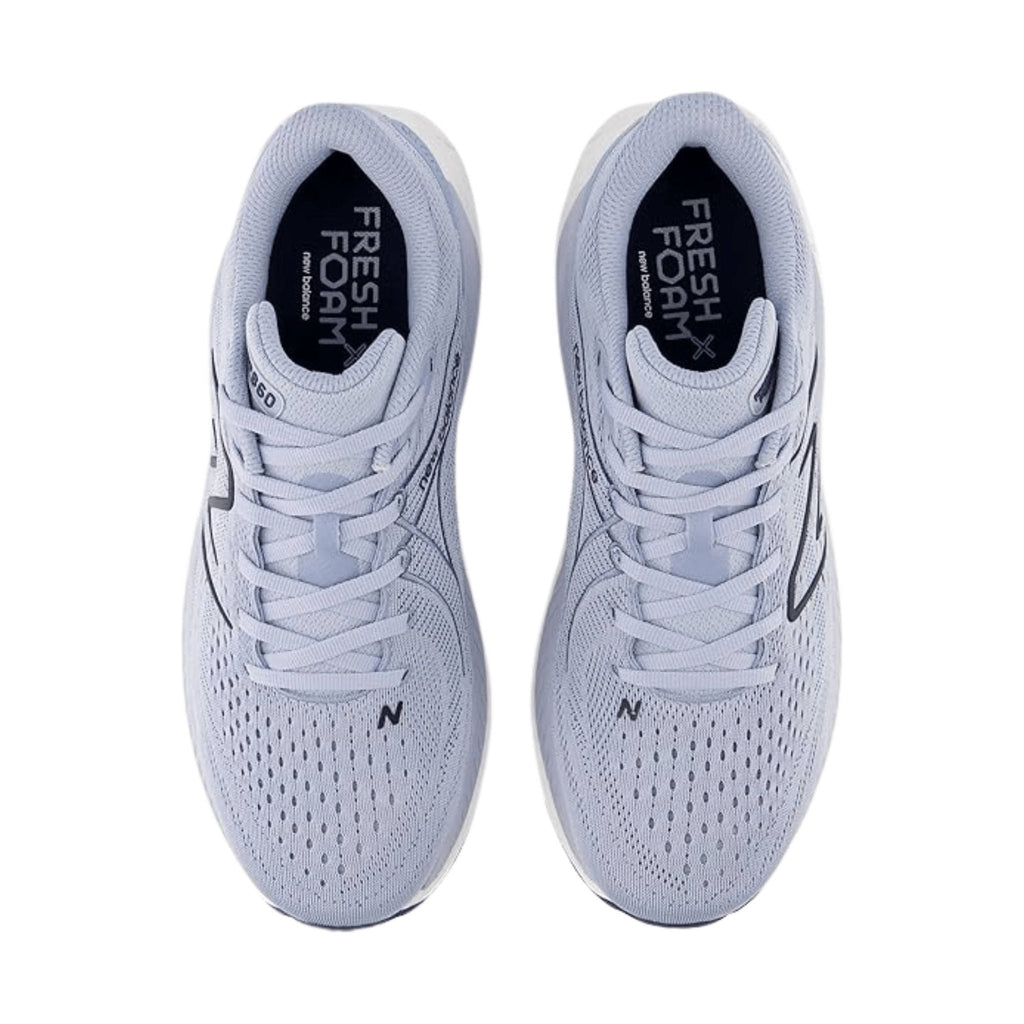 New Balance Men's Fresh Foam X 860v13 Running Shoes - Light Arctic Grey/Natural Indigo/Silver Metallic - ONLINE STORE CREDIT/EXCHANGE ONLY - Lenny's Shoe & Apparel