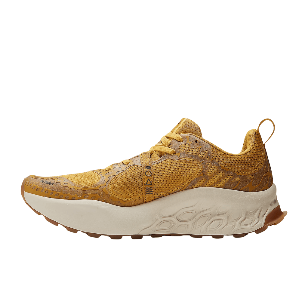 New Balance Men's Fresh Foam X Hierro v8 Trail Running Shoes - Butterscotch with Ginger Lemon and Deep Sea - Lenny's Shoe & Apparel