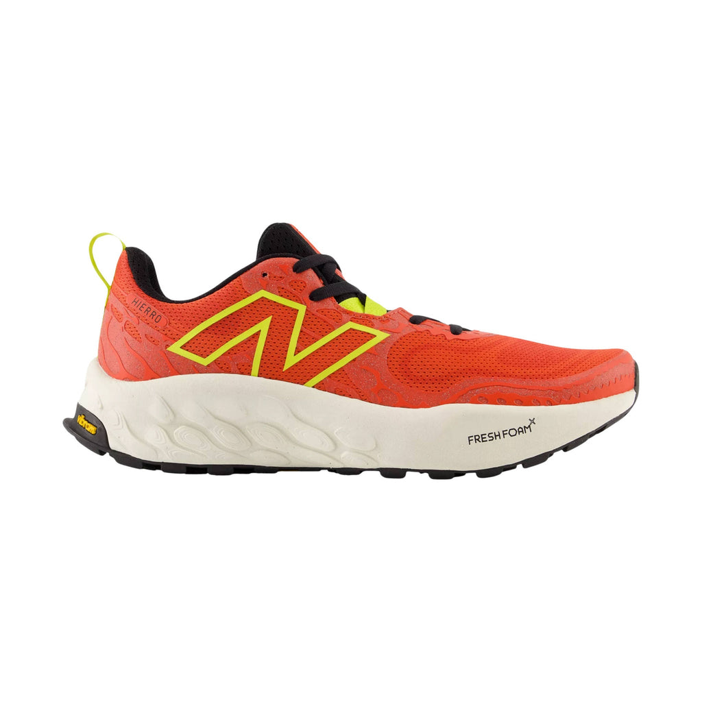 New Balance Men's Fresh Foam X Hierro v8 Trail Running Shoes - Neo Flame - Lenny's Shoe & Apparel