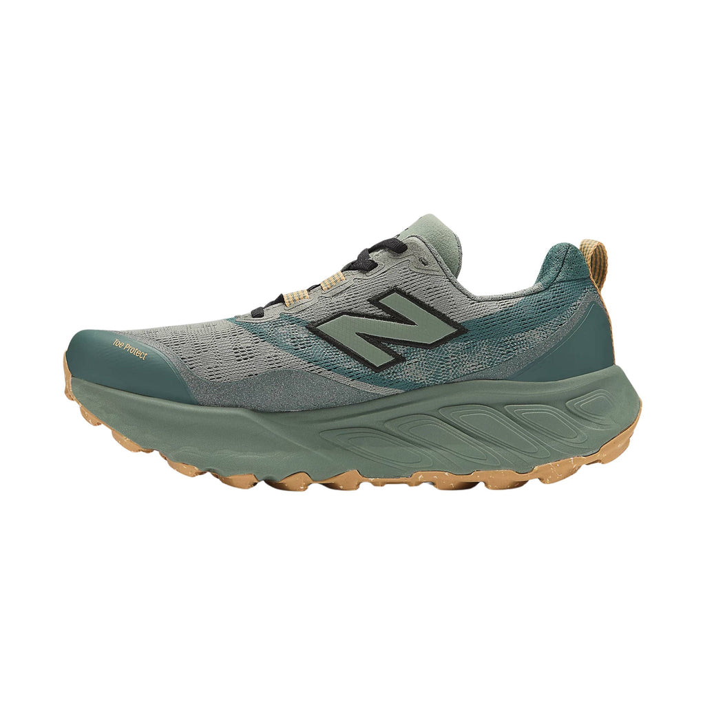 New Balance Men's Fresh Foam X Hierro v9 Trail Running Shoes - Dark Juniper with Black and Dried Apricot - Lenny's Shoe & Apparel