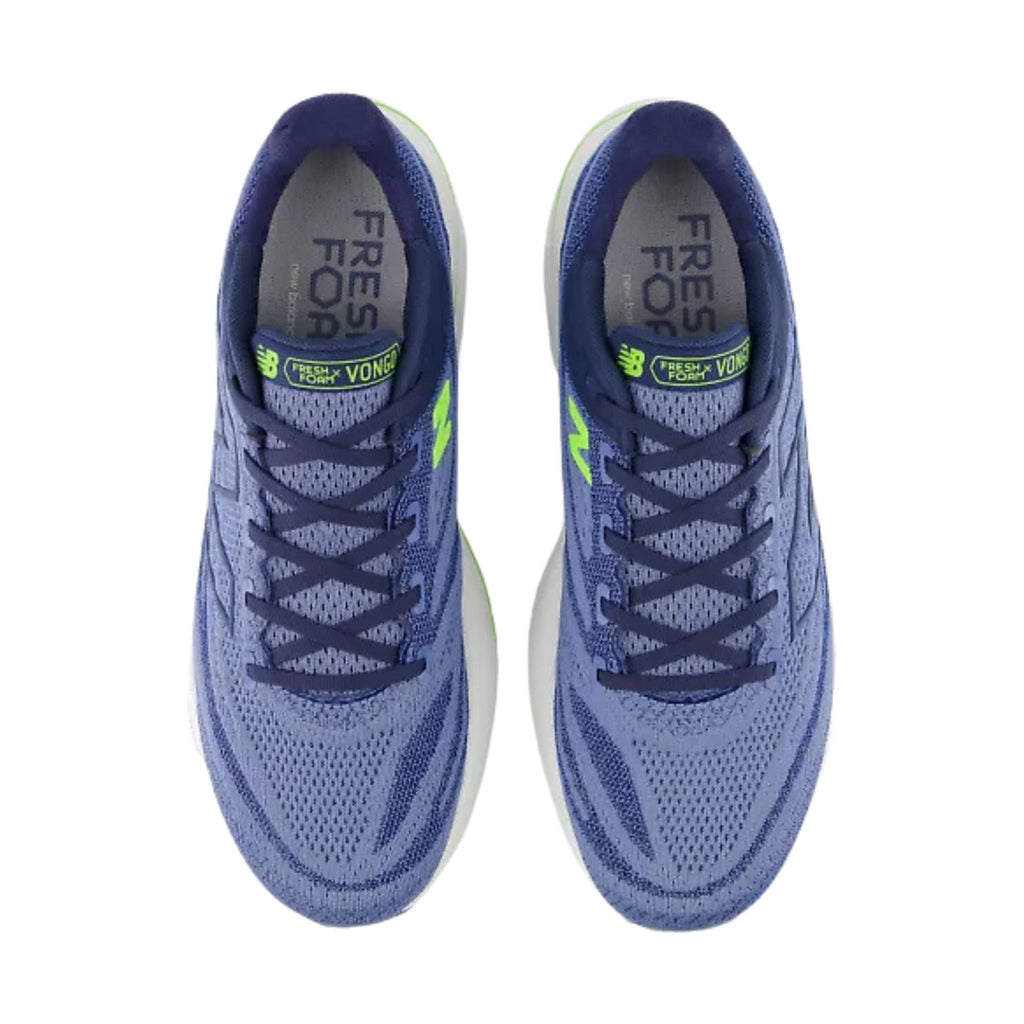 New Balance Men's Fresh Foam X Vongo v6 Running Shoes - Mercury Blue - Lenny's Shoe & Apparel