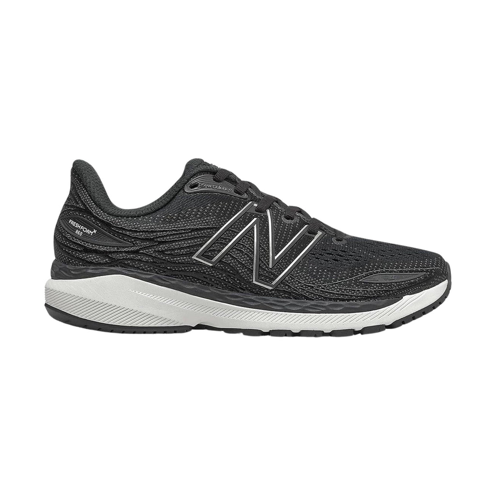 New Balance Women's Fresh Foam X 860v12 Running Shoes - Black - Lenny's Shoe & Apparel