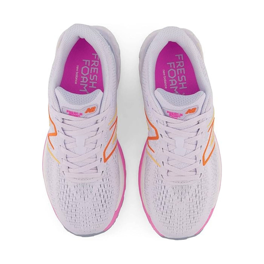 New Balance Women's Fresh Foam X 880 V12 Running Shoes - Libra/ Vibrant Pink FINAL SALE - Lenny's Shoe & Apparel