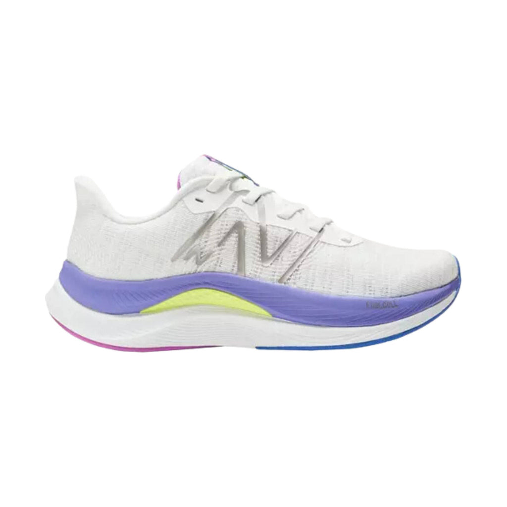 New Balance Women's FuelCell Propel v4 Running Shoes - White/Indigo - ONLINE STORE CREDIT/EXCHANGE ONLY - Lenny's Shoe & Apparel