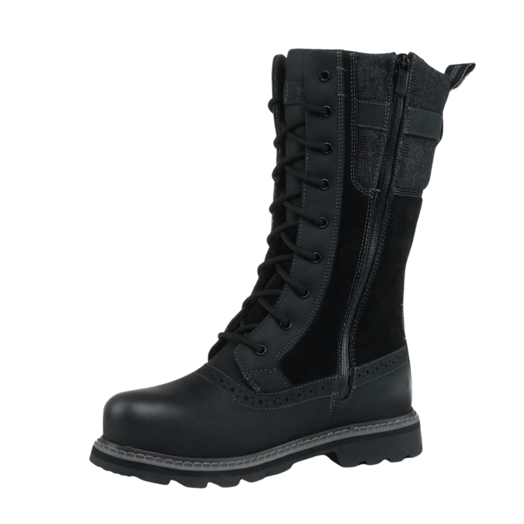 Nexgrip Women's Ice Jenna Winter Boots - All Black - Lenny's Shoe & Apparel