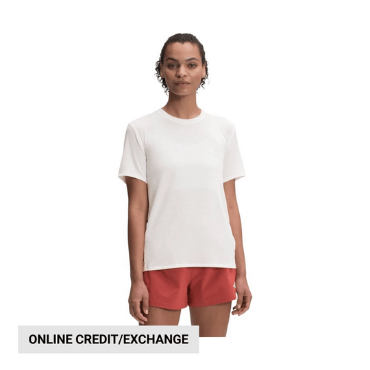 North Face Women's Wander Short Sleeve - Gardenia White - Lenny's Shoe & Apparel