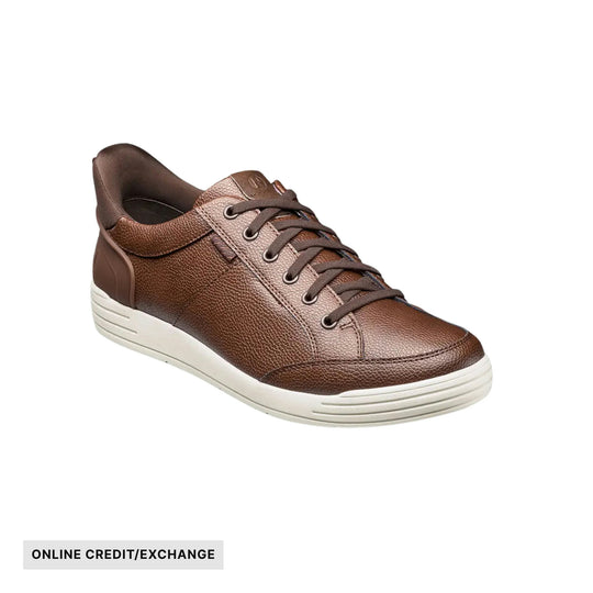 Nunn Bush Men's Kore City Walk EZ Lace To Toe Hands Free Oxford Shoes - Brandy - ONLINE CREDIT/EXCHANGE - Lenny's Shoe & Apparel