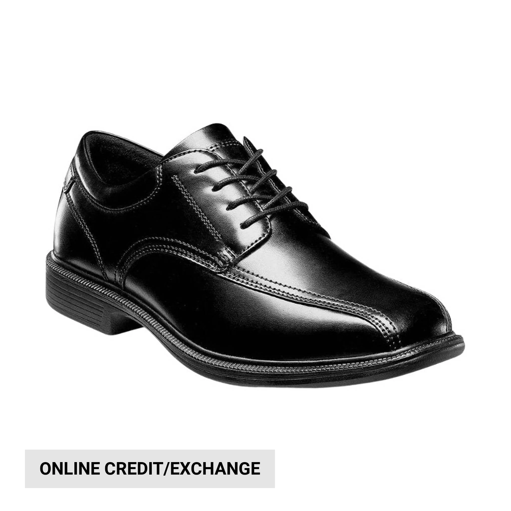 Nunn Bush Men's Bartole Bike Toe - Black - Lenny's Shoe & Apparel