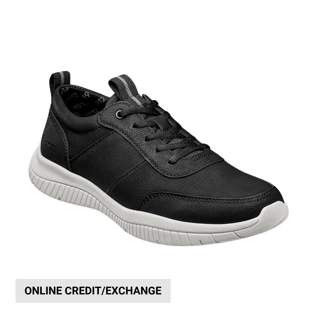 Nunn Bush Men's City Pass Moc Toe Oxford Shoe - Black - Lenny's Shoe & Apparel