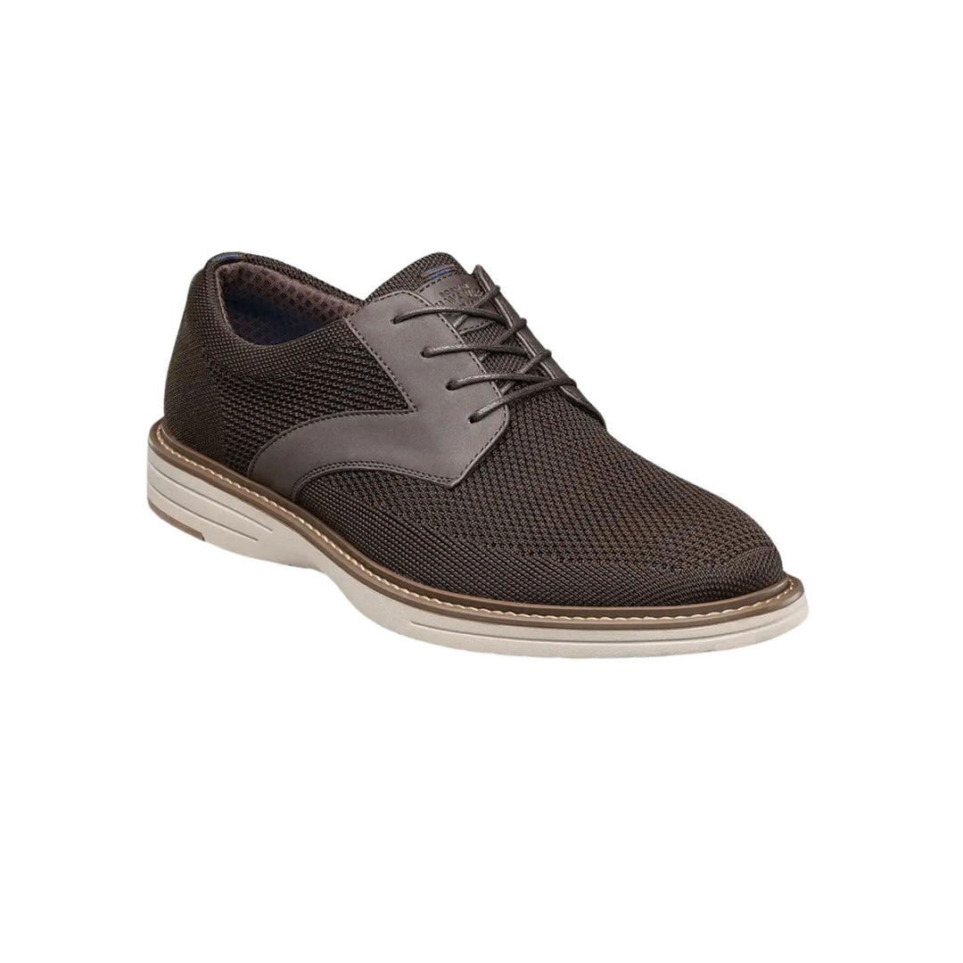 Nunn Bush Griff Knit Plain Toe Oxford 12 Men's Brown