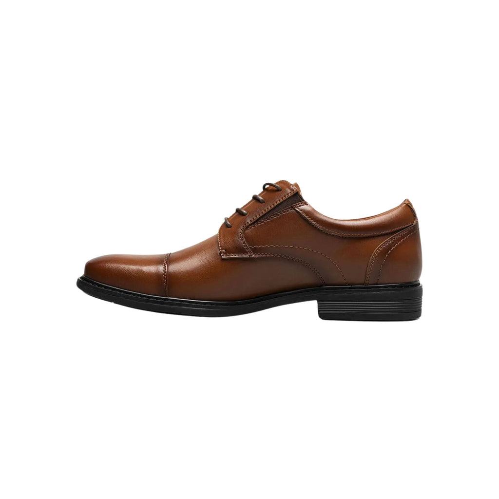 Nunn Bush Men's Jarvis Cap Toe Oxford Shoes - Cognac - Lenny's Shoe & Apparel