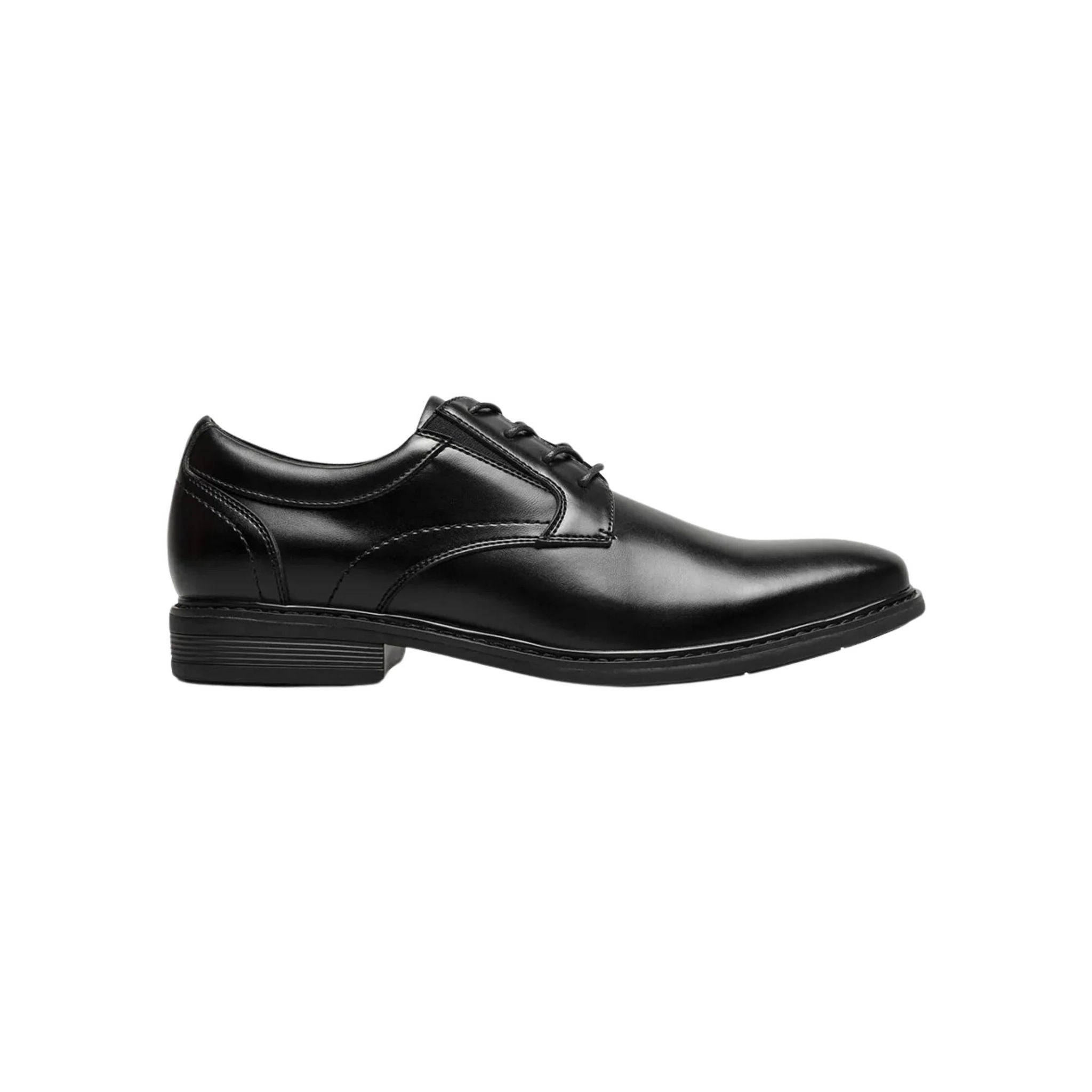 Nunn Bush Men's Jarvis Plain Toe Oxford Shoes (Black)