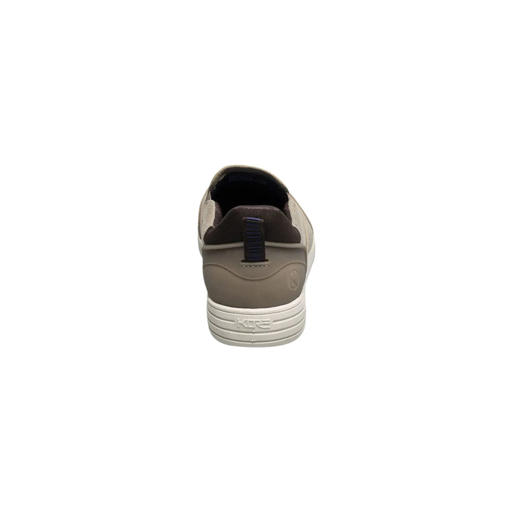 Nunn Bush Men's Kore City Walk EZ Hands Free Canvas Moc Toe Slip On Shoes - Stone - Lenny's Shoe & Apparel