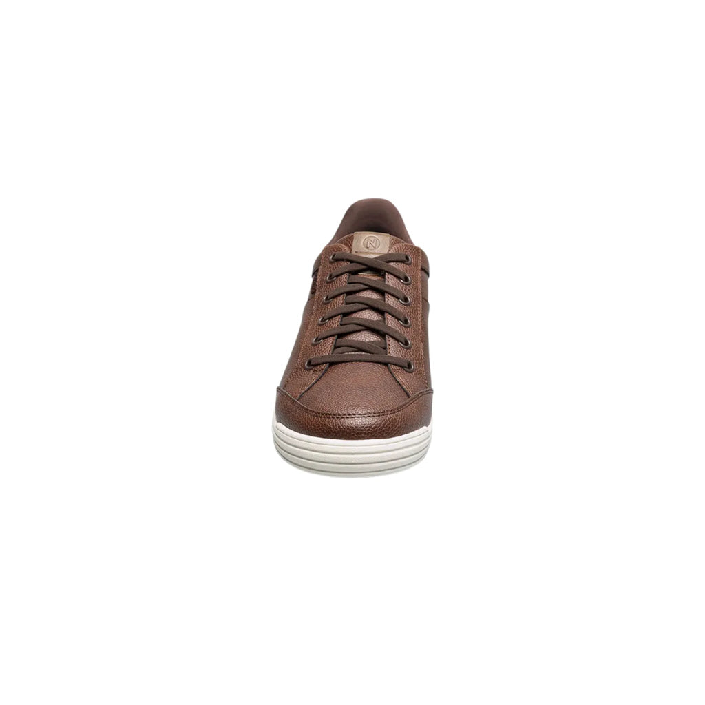 Nunn Bush Men's Kore City Walk EZ Lace To Toe Hands Free Oxford Shoes - Brandy - Lenny's Shoe & Apparel