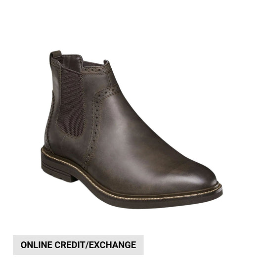 Nunn Bush Men's Otis II Plain Toe Chelsea Boots - Brown - Lenny's Shoe & Apparel