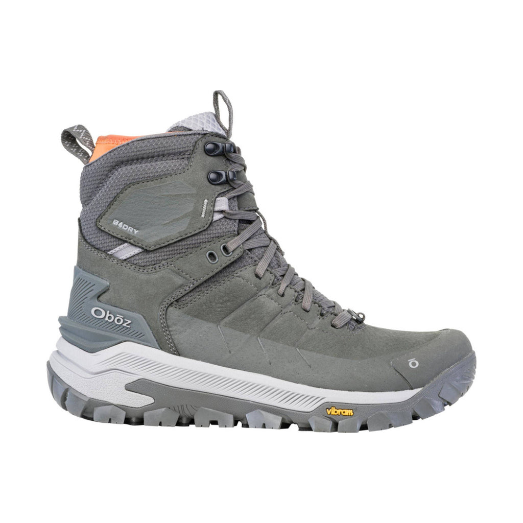 Oboz Men's Bangtail Mid Insulated Waterproof Winter Boot - Charcoal - Lenny's Shoe & Apparel