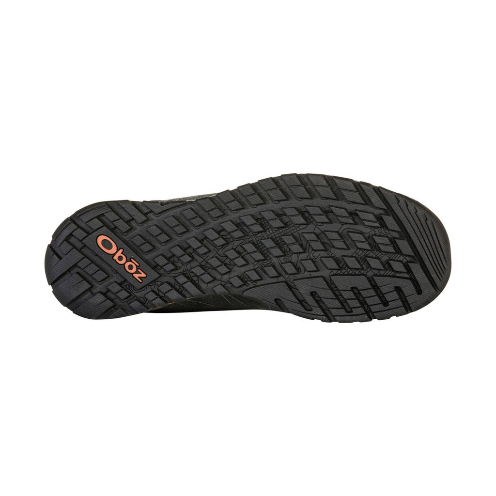 Oboz Men's Bozeman Low Leather Shoe - Charcoal - Lenny's Shoe & Apparel