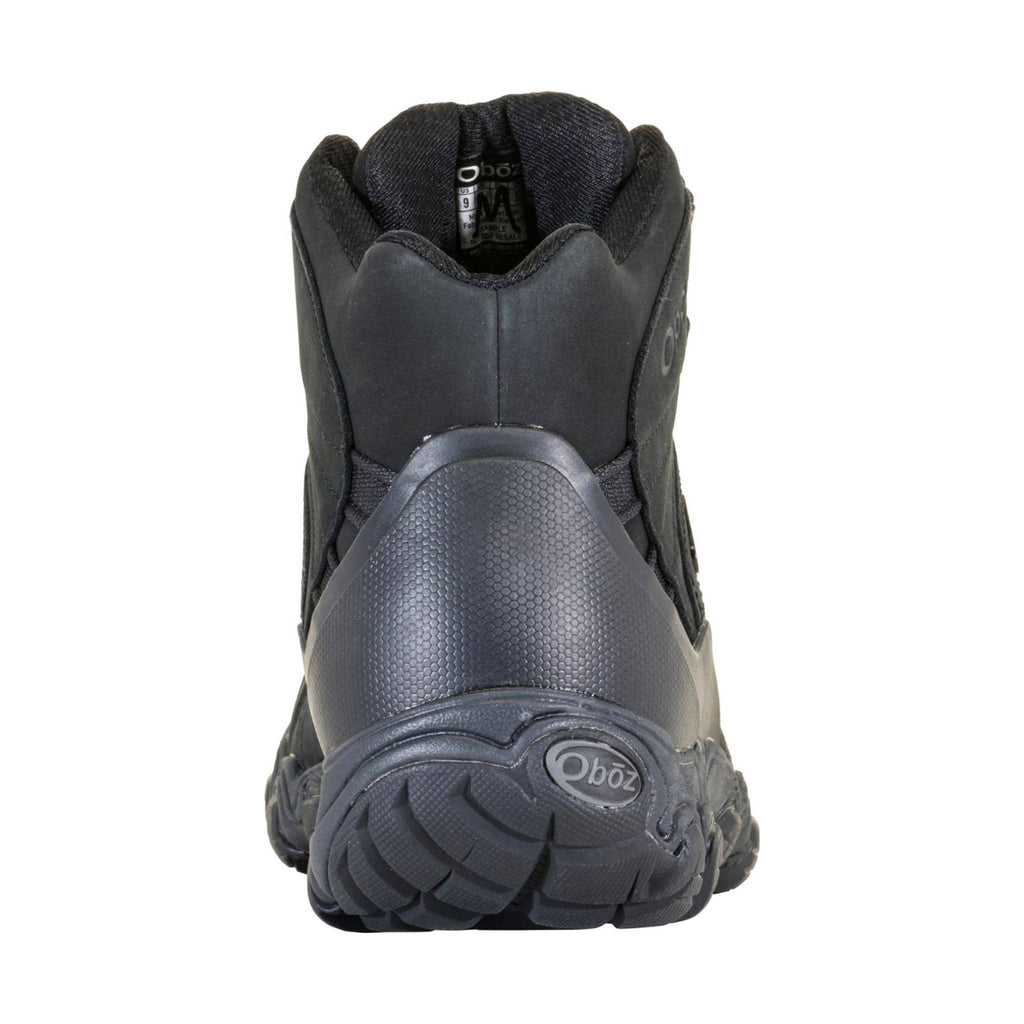 Oboz Men's Bridger Mid Waterproof Hiking Boot - Black Sea - Lenny's Shoe & Apparel