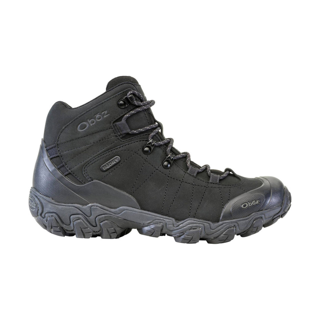 Oboz Men's Bridger Mid Waterproof Hiking Boot - Black Sea - Lenny's Shoe & Apparel