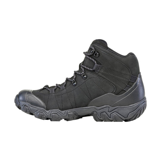Oboz Men's Bridger Mid Waterproof Hiking Boot - Black Sea - Lenny's Shoe & Apparel