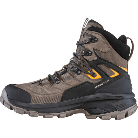 Oboz Men's Bridger Ridge Mid GTX Waterproof Hiking Boot - Classic Brown - Lenny's Shoe & Apparel