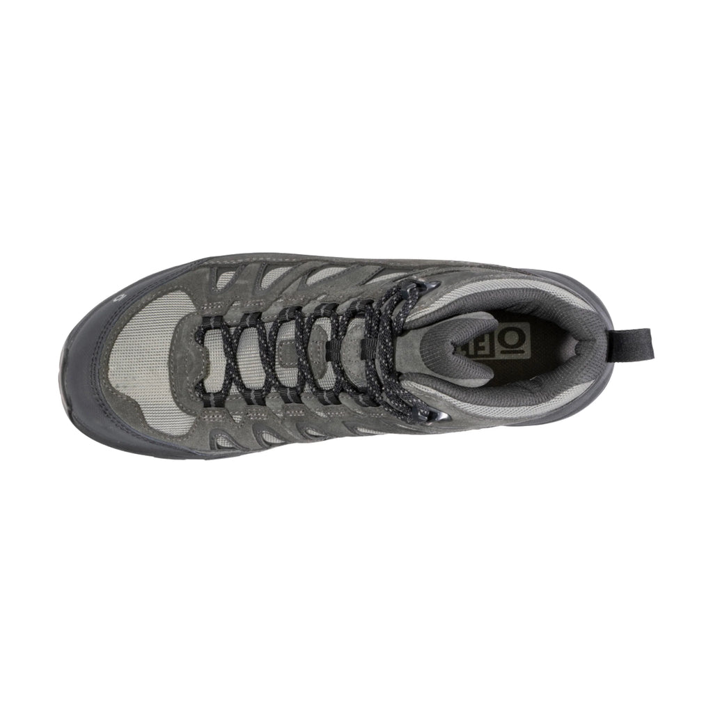 Oboz Men's Sawtooth Ascent Mid Waterproof Hiking Boots - Charcoal - Lenny's Shoe & Apparel