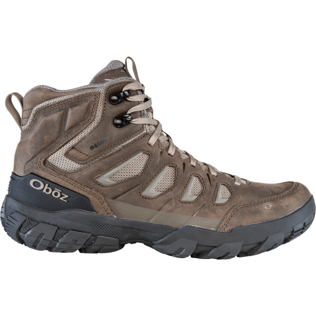 Oboz Men's Sawtooth X Mid Waterproof Hiking Boot - Classic Brown - Lenny's Shoe & Apparel