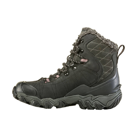 Oboz Women's Bridger 7 Inch Insulated Waterproof Winter Boot - Black - Lenny's Shoe & Apparel