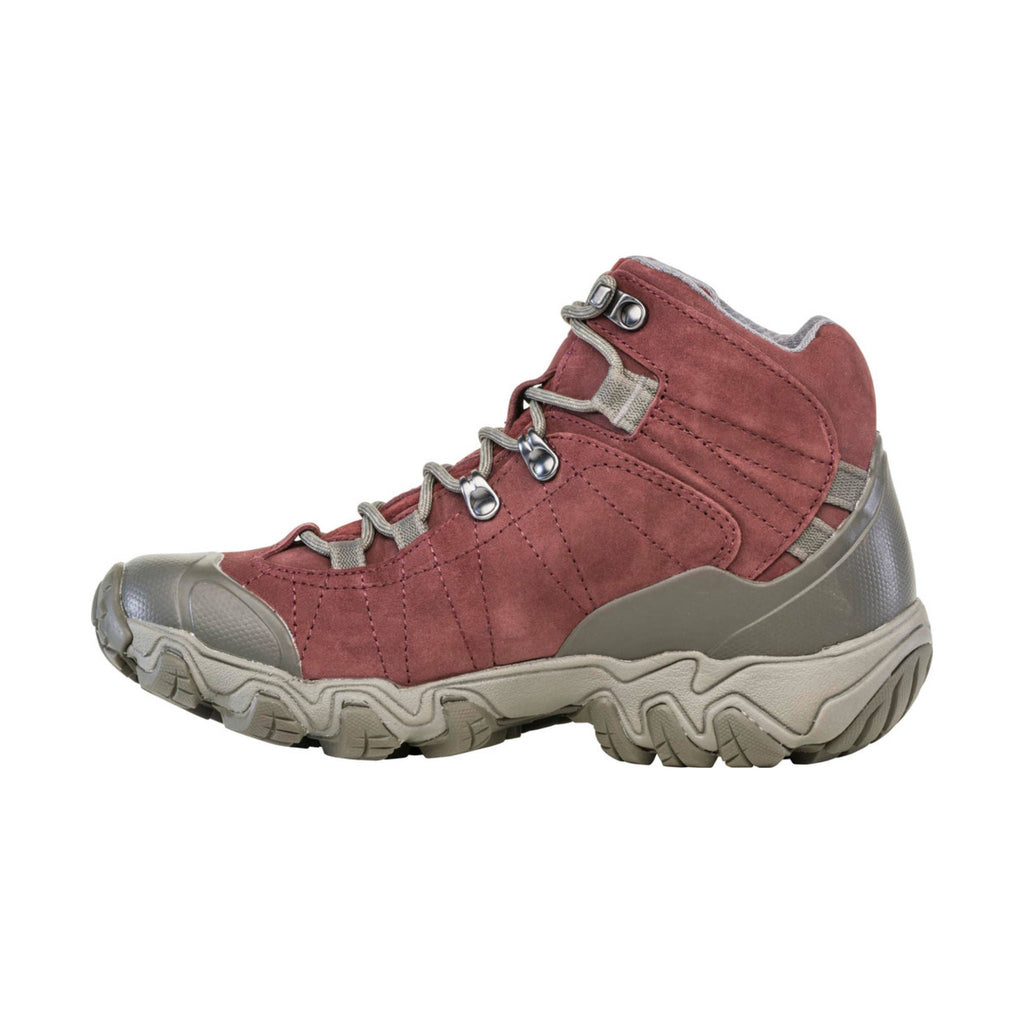 Oboz Women's Bridger Mid Waterproof Hiking Boot - Port - Lenny's Shoe & Apparel