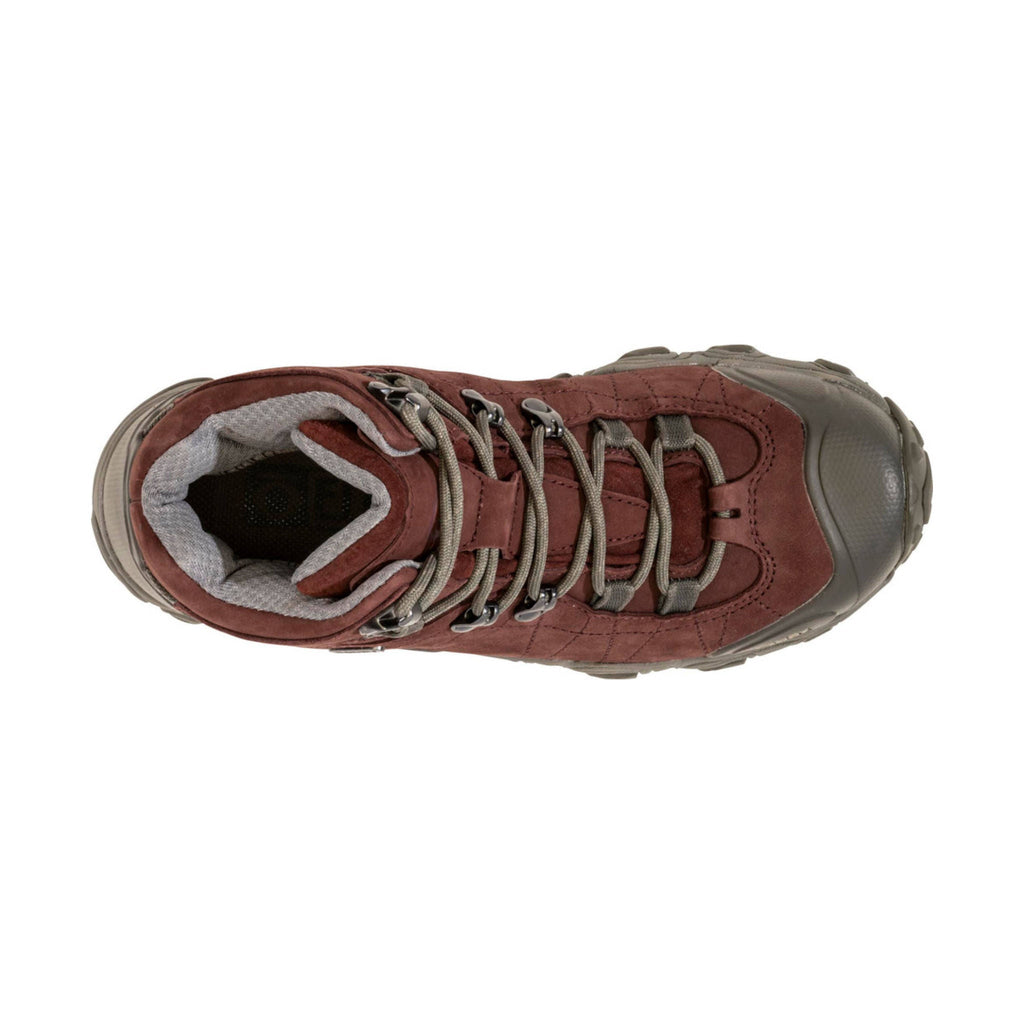 Oboz Women's Bridger Mid Waterproof Hiking Boot - Port - Lenny's Shoe & Apparel