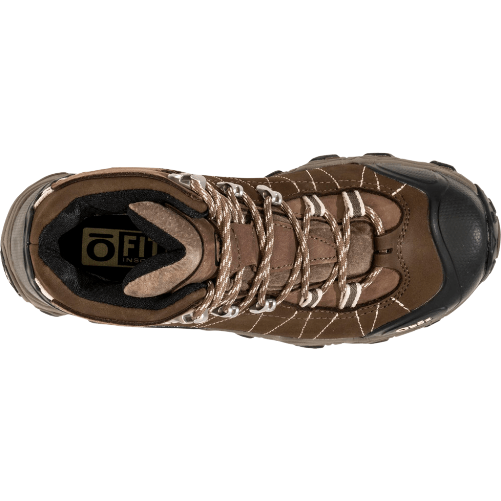 Oboz Women's Bridger Mid Waterproof Hiking Boot - Walnut - Lenny's Shoe & Apparel