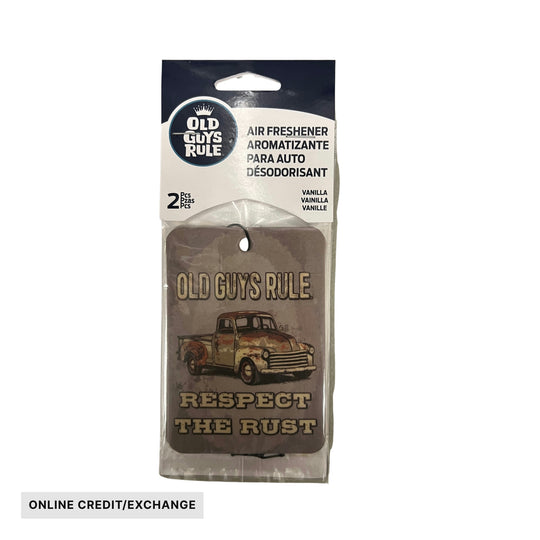 Old Guys Rule Respect The Rust 2 Pack Freshener - ONLINE CREDIT/EXCHANGE - Lenny's Shoe & Apparel