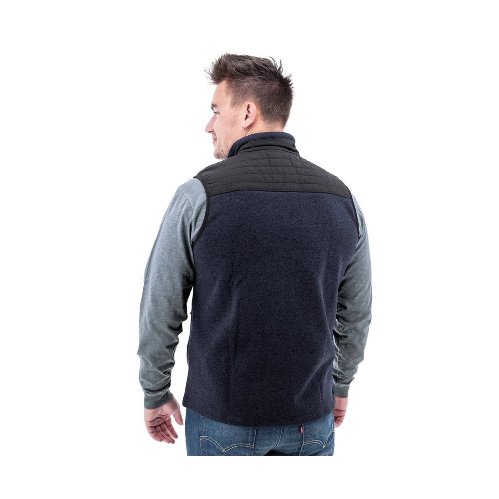 Old Ranch Men's Ezrah Fleece Vest - Black Iris - Lenny's Shoe & Apparel
