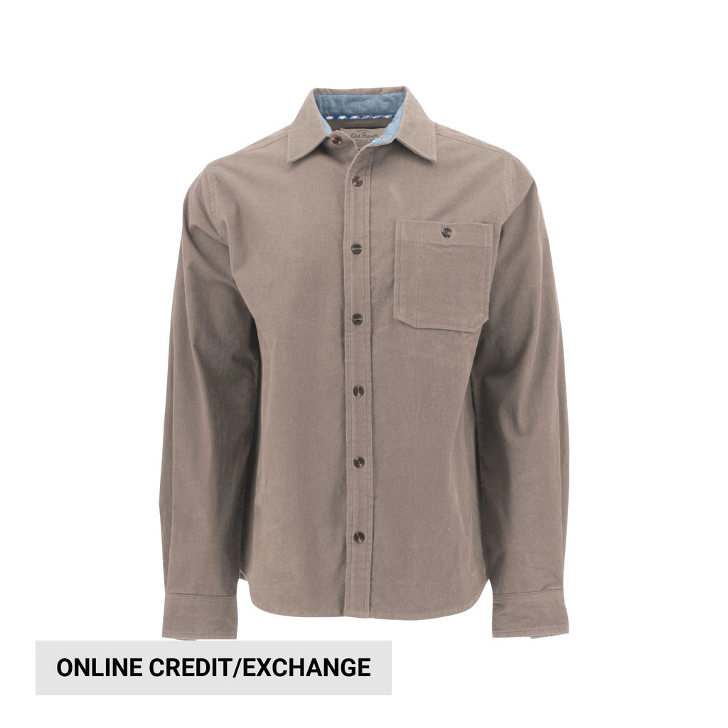 Old Ranch Men's Forrester Shirt - Cinder - Lenny's Shoe & Apparel