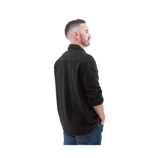 Old Ranch Men's Sprague Long Sleeve Shirt - Black - Lenny's Shoe & Apparel