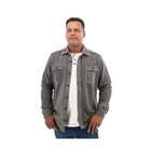 Old Ranch Men's Sprague Long Sleeve Shirt - Smoked Pearl - Lenny's Shoe & Apparel