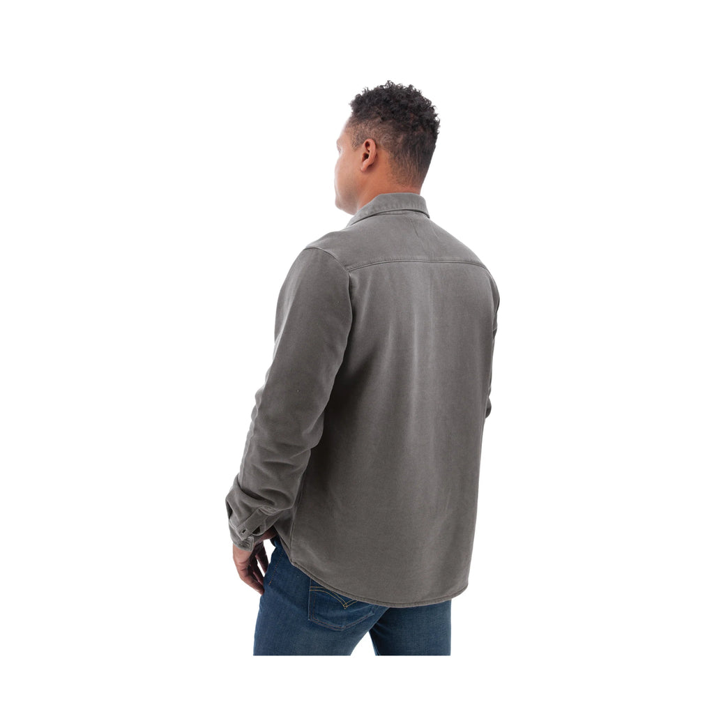 Old Ranch Men's Sprague Long Sleeve Shirt - Smoked Pearl - Lenny's Shoe & Apparel