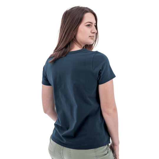 Old Ranch Women's Basis Organic Cotton Tee - Midnight Navy - Lenny's Shoe & Apparel