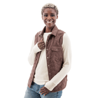 Old Ranch Women's Hadlee Fleece Vest - Sable - Lenny's Shoe & Apparel